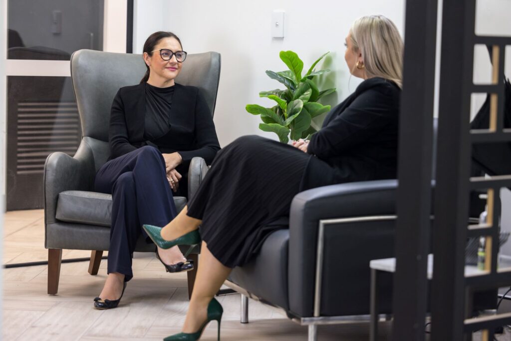 The Law People at a meeting